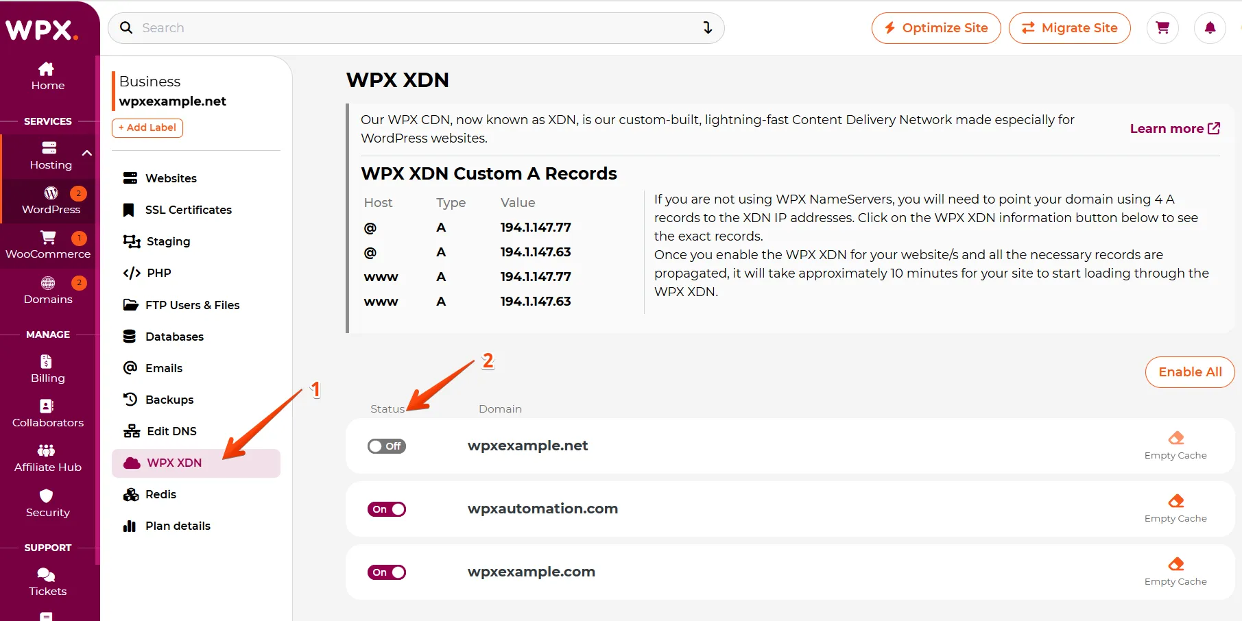 WPX XDN